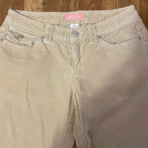 Aéropostale Corduroy Cotton Jeans Juniors Size 5/6 - Picture 2 of 7